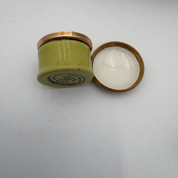 VTG Halcyon Days Bilston Battersea Enamels Owl Trinket‎ Pilll Box England - Picture 5 of 8